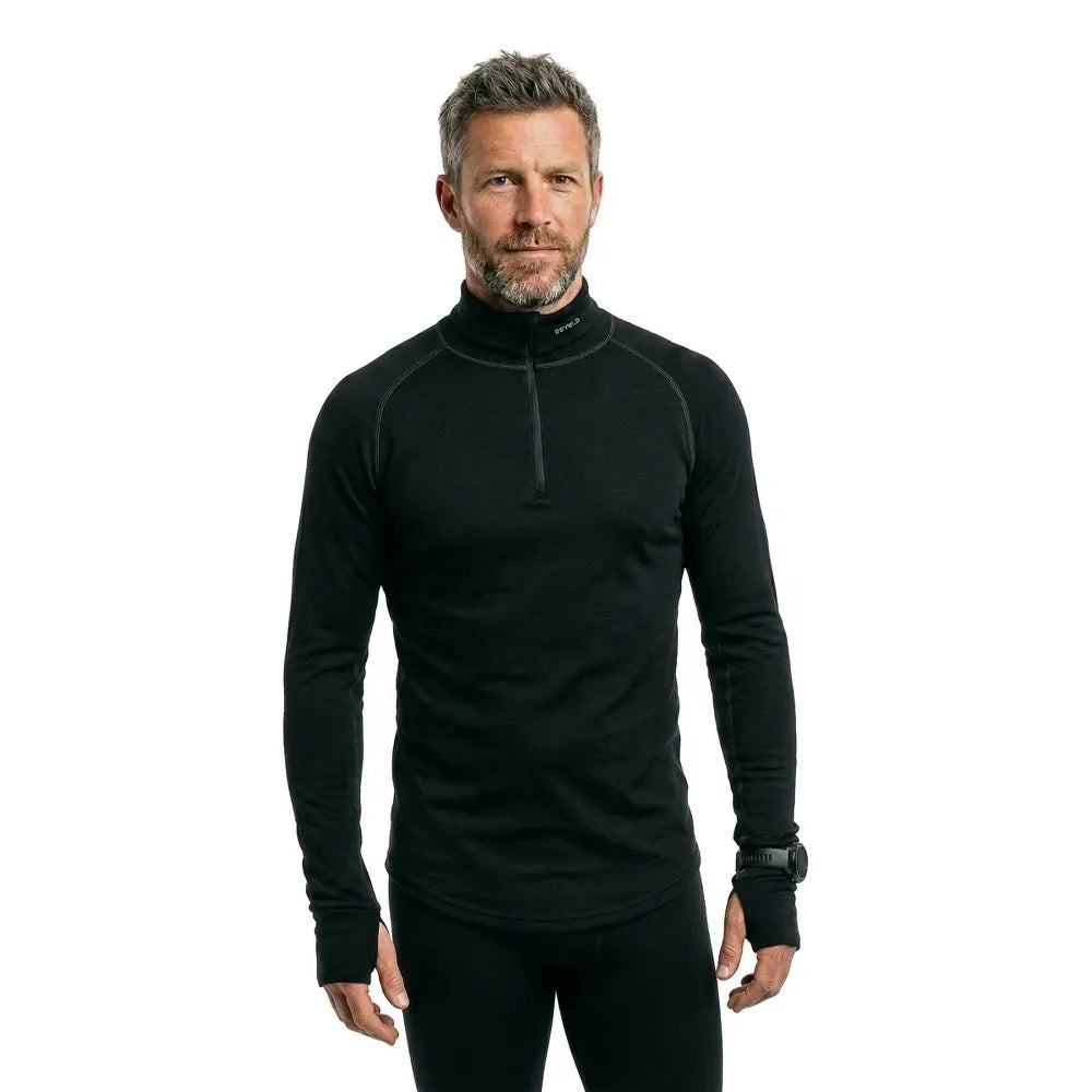 DEVOLD OF NORWAY Expedition Merino 235 half zip long sleeve T-shirt
