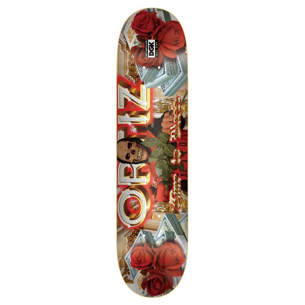 Dgk Ghetto fab ortiz 7.9 skateboard deck