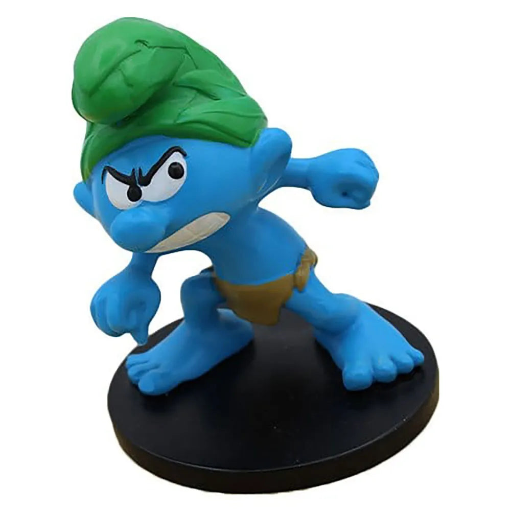Diverse The Smurfs Resin Wild Smurf figure