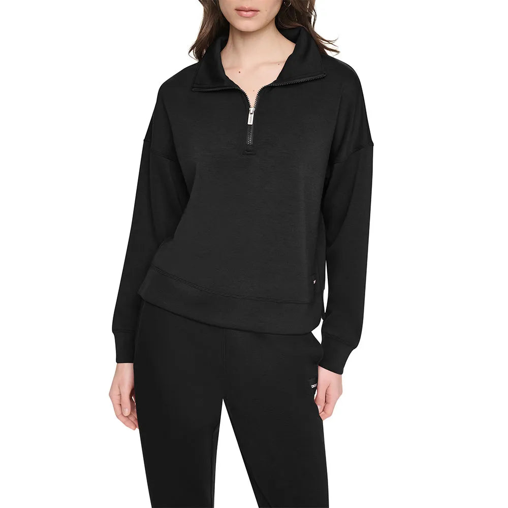 DKNY DW5900295 half zip sweatshirt
