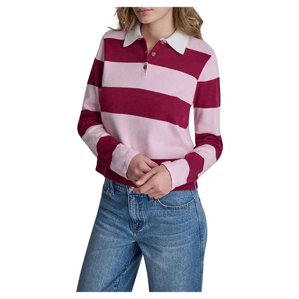 DKNY DW7000681 long sleeve polo