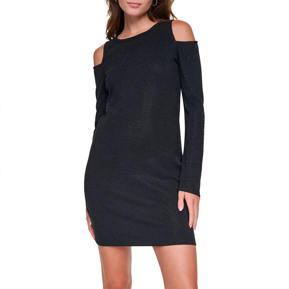 DKNY DW9500835 long sleeve short dress