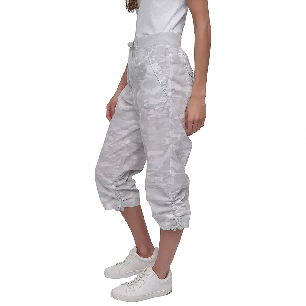 DKNY Shirring Detal cargo pants