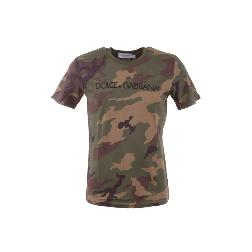 Dolce & gabbana Camouflage short sleeve T-shirt