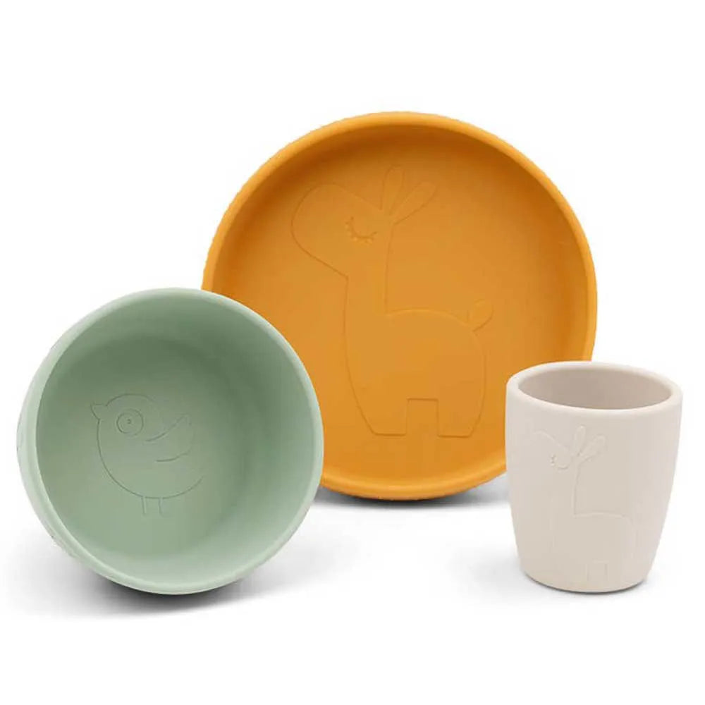 Done by deer Stick&Stay Dinner Set Lalee