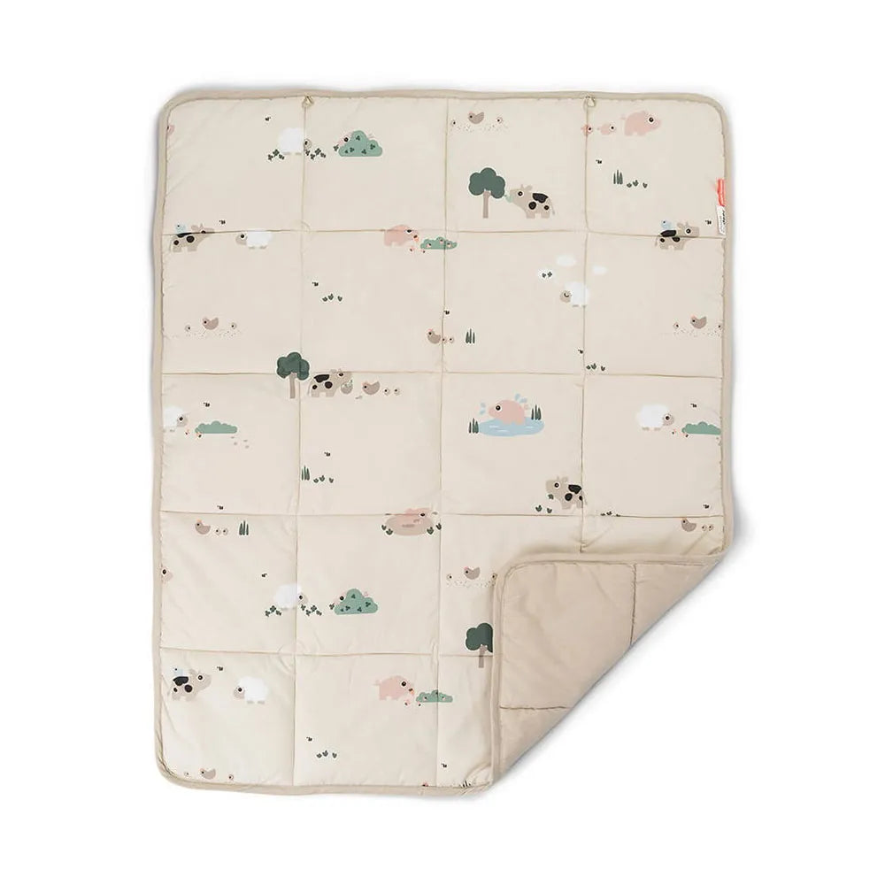 Done by deer Tiny Farm play mat