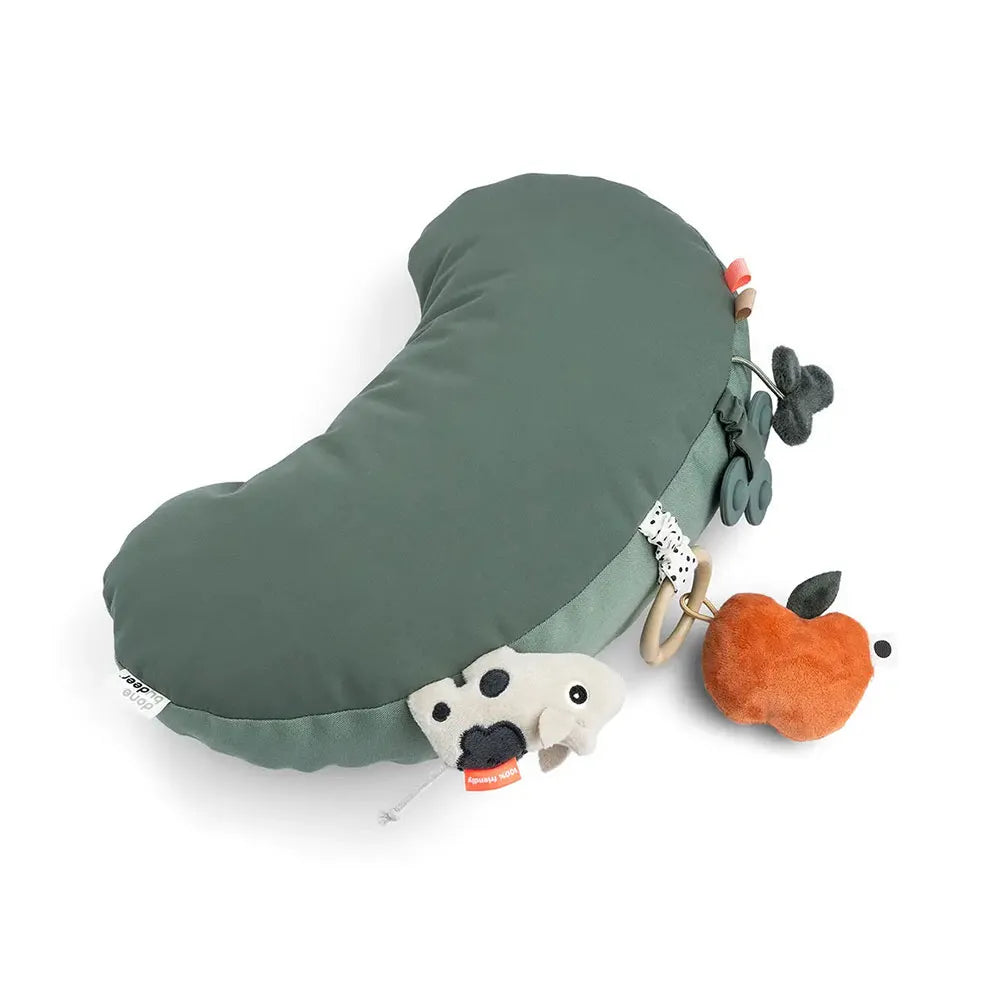 Done by deer Tummy Time Activity Tiny Farm cushion