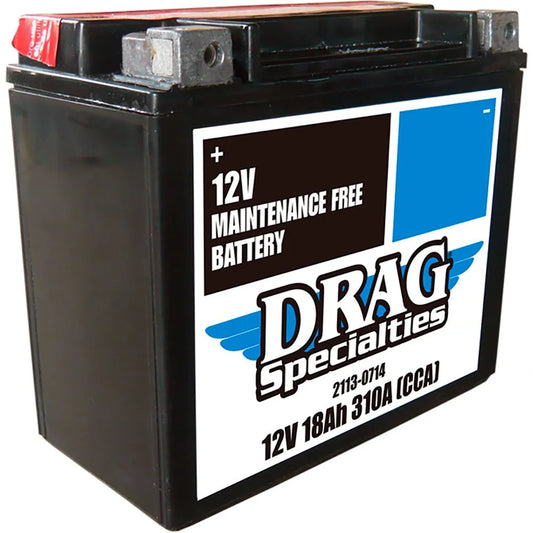Drag specialties YTX20H-FT-BS AGM battery