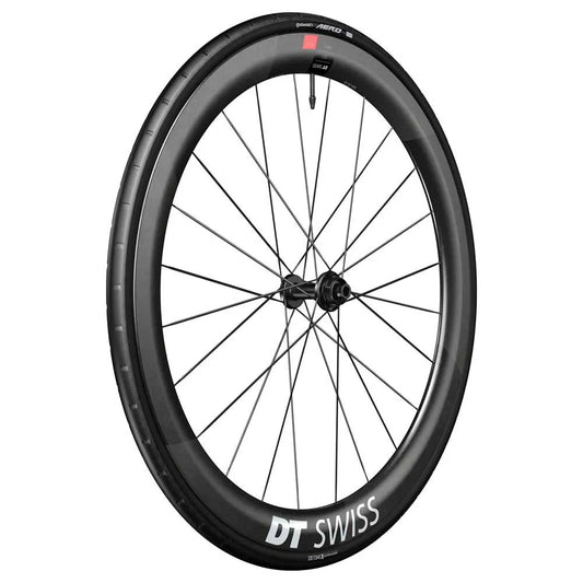 DT Swiss ARC 1100 DICUT 50 Disc CL Tubeless + Continental Aero 111 700 x 26 road front wheel