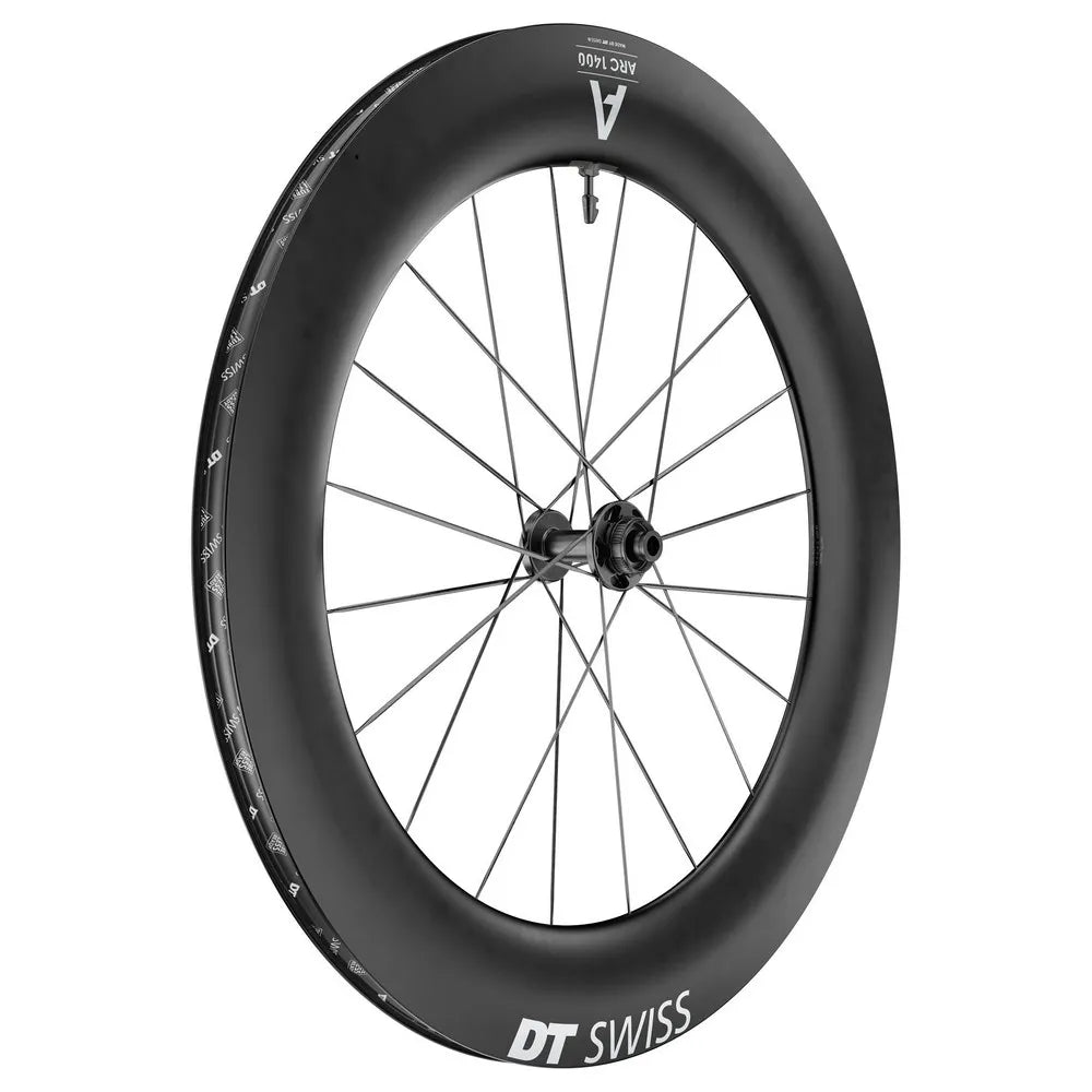 DT Swiss ARC 1400 DICUT 85 CL Disc Tubeless road front wheel