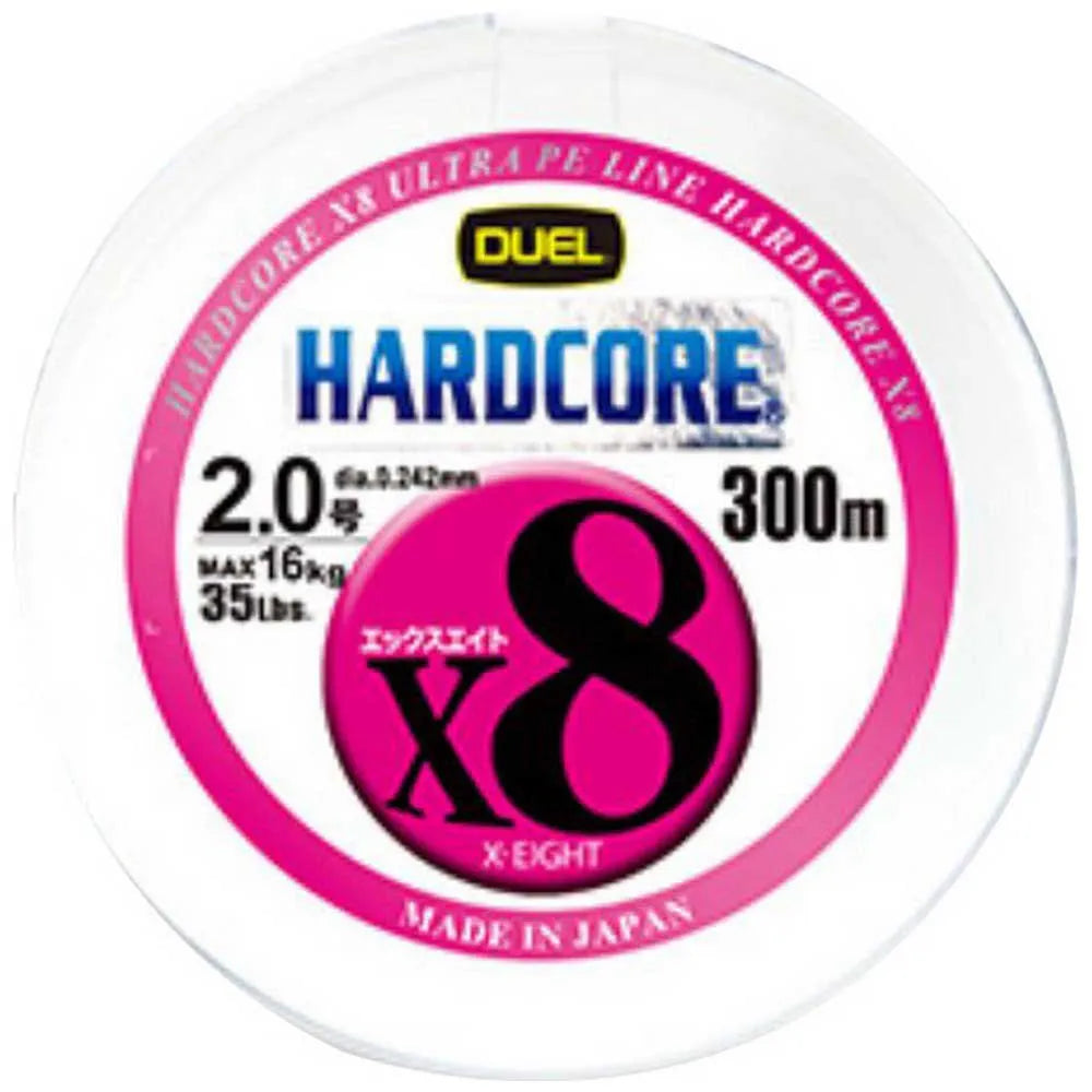 Duel Hardcore X8 braided line 300 m