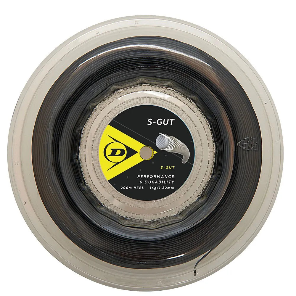 Dunlop S Gut 200 m tennis reel string