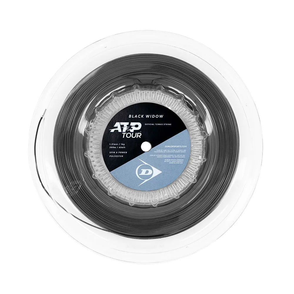 Dunlop St black widow 16g 200 m tennis reel string