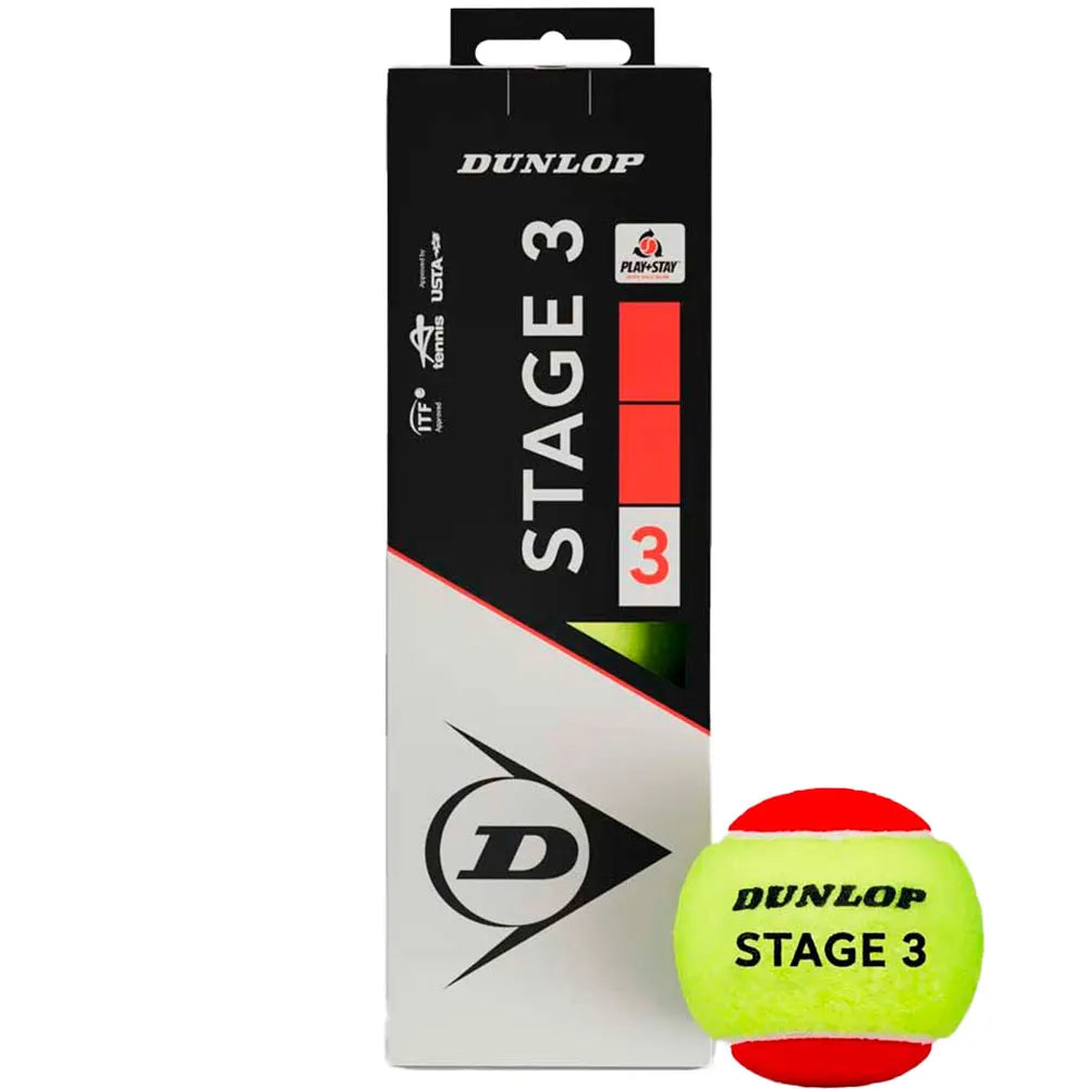 Dunlop Tb stage 3 re tenis balls box