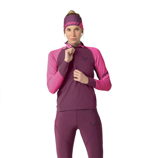 Dynafit Alpine half zip long sleeve T-shirt