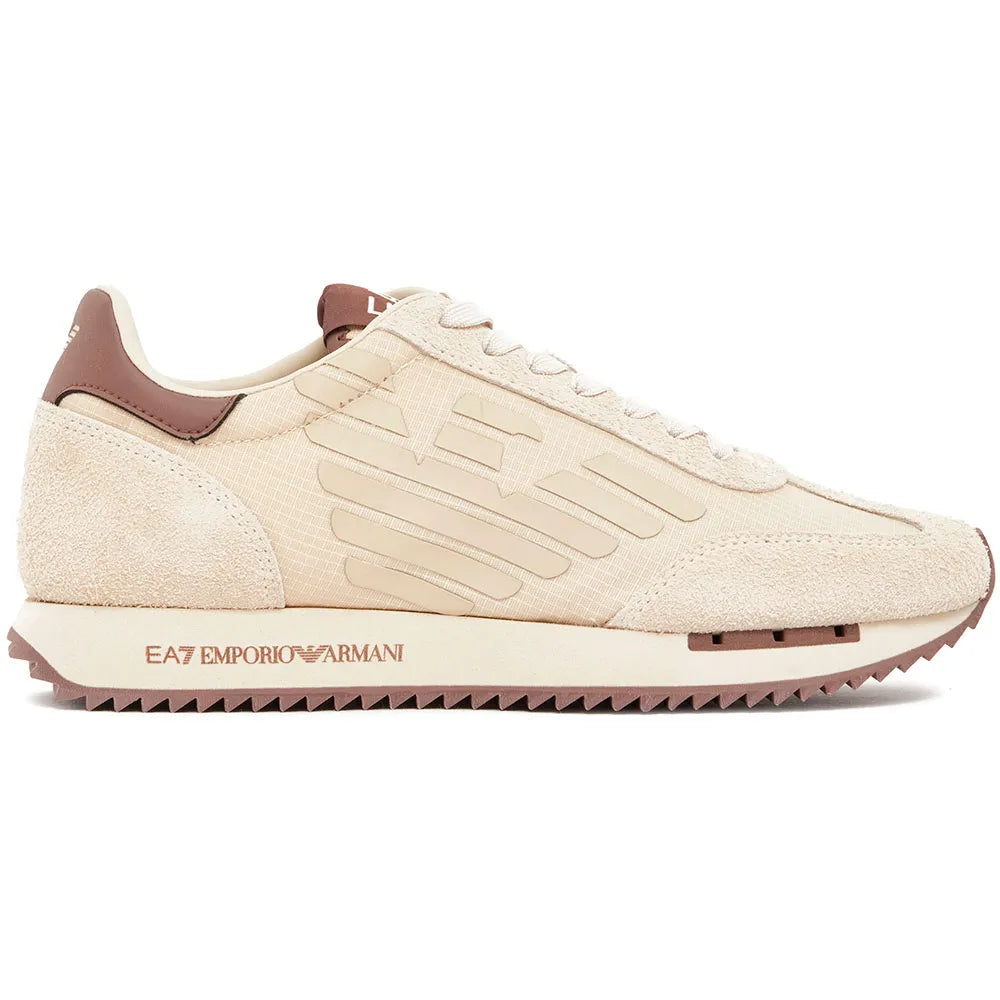 EA7 EMPORIO ARMANI Black & White Vintage Mix trainers