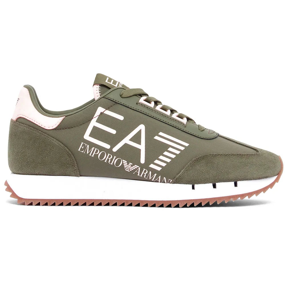 EA7 EMPORIO ARMANI Black & White Vintage trainers