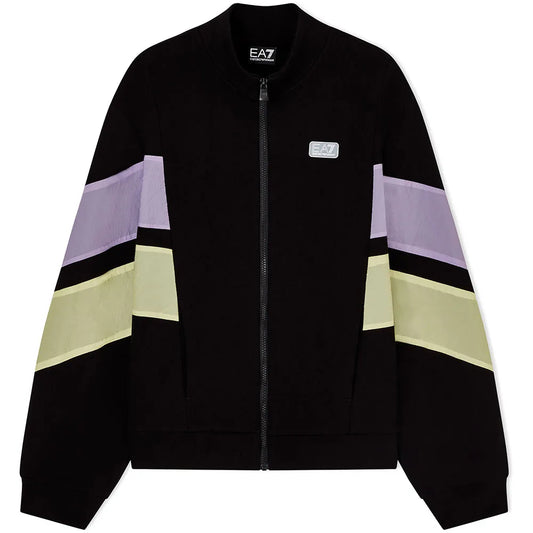 EA7 EMPORIO ARMANI Contemporary Sport full zip sweatshirt