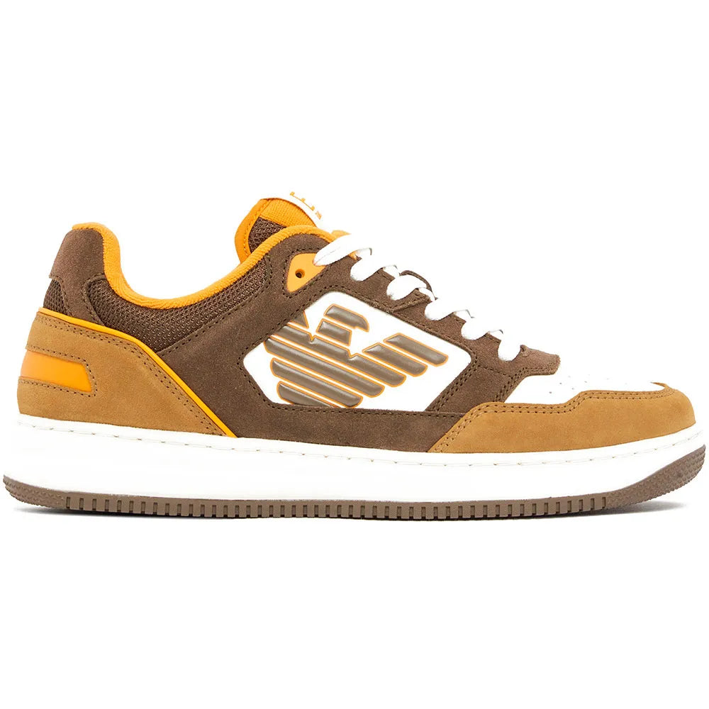 EA7 EMPORIO ARMANI Slasher Eagle Suede trainers