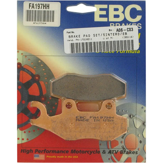 EBC FA-HH Series FA197HH sintered brake pads