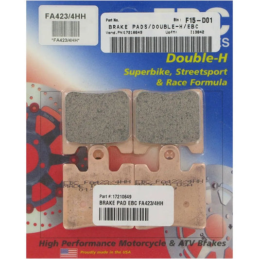 EBC FA-HH Series FA423/4HH sintered brake pads