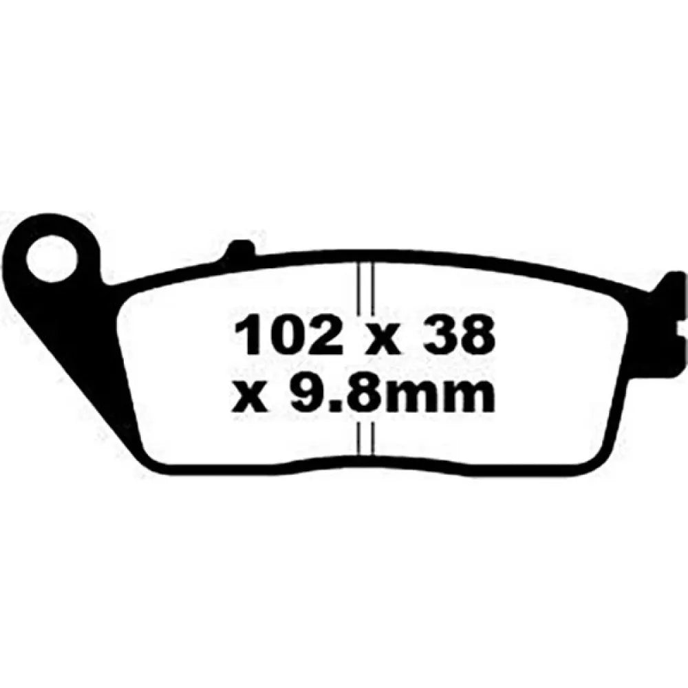 EBC SFA-HH Series SFA196HH sintered brake pads