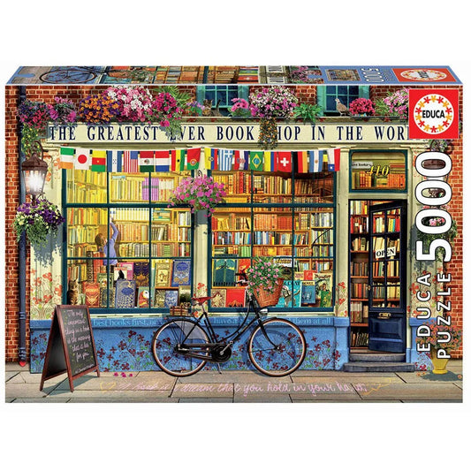 Educa Puzzle 5000 The Best Bookstore In The World