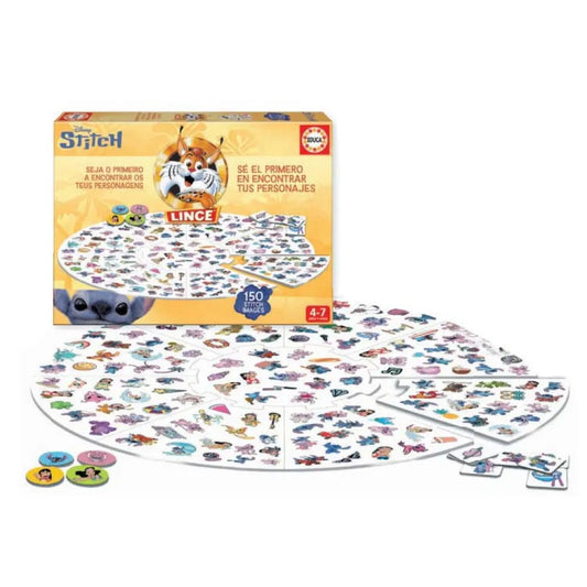 Educa Stitch Lynx 150 Images board game