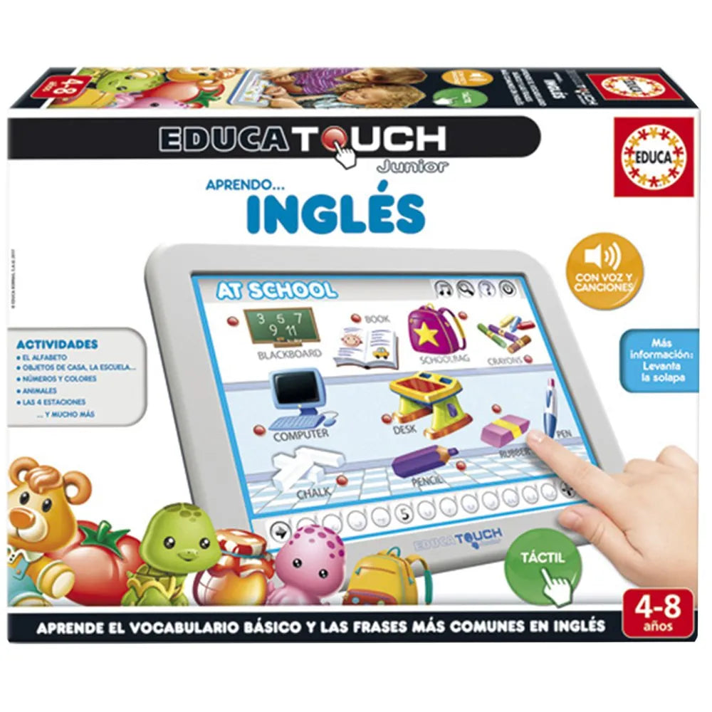 Educa Touch Junior I Learn Board Game english