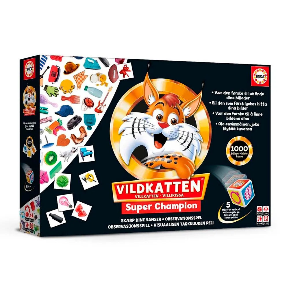 Educa Vildkatten Super Champion board game