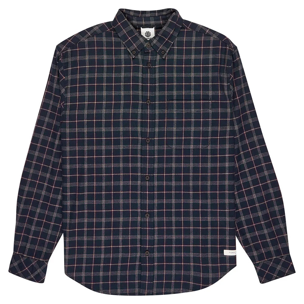 Element Button Down Flannel Regular Fit long sleeve shirt