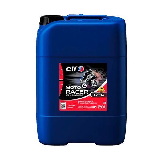 Elf Moto 4 Racer 5W-40 Synthetic 20L motor oil