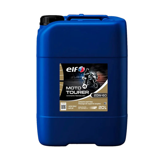Elf Moto 4 Tourer 20W-60 Synthetic Tech 20L motor oil