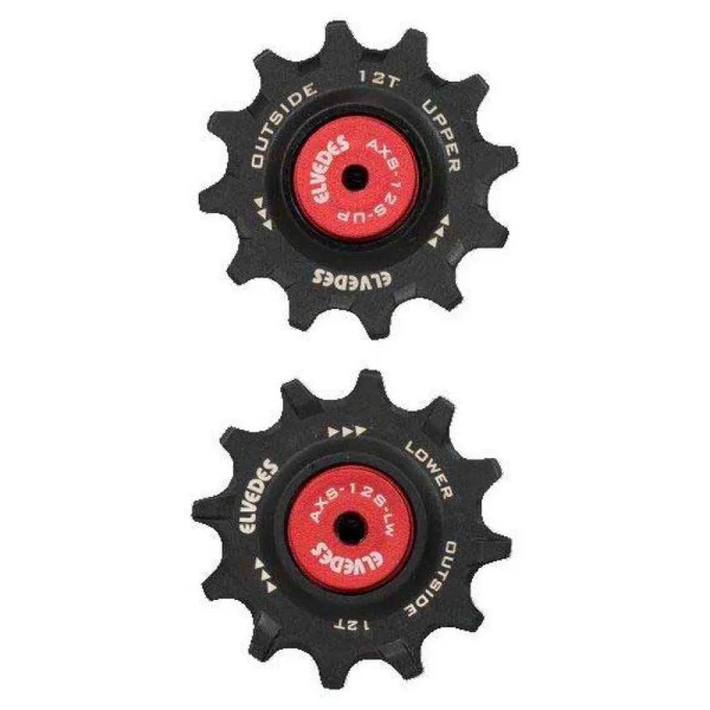 Elvedes Ceramic 12s jockey wheel set