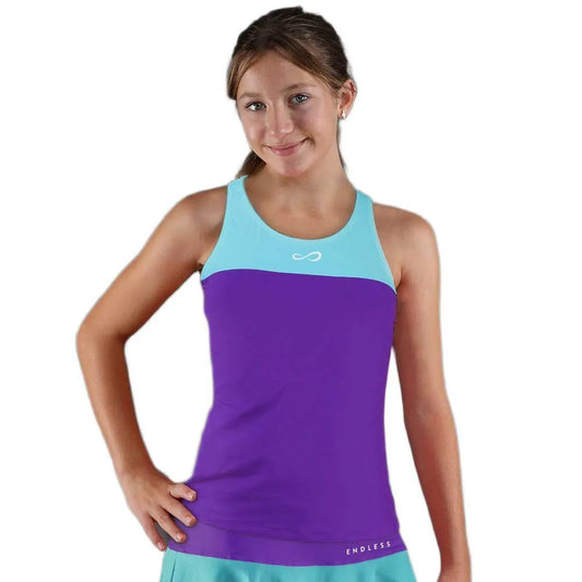 Endless Lace sleeveless T-shirt
