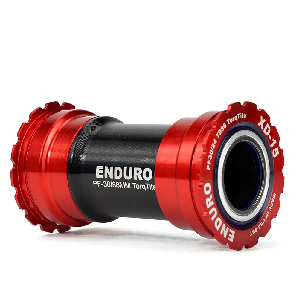 Enduro bearings BKC-0695 Torqtite Ceramic XD-15 Corsa 45º Angular Contact BB386 Shimano 24 mm bottom bracket