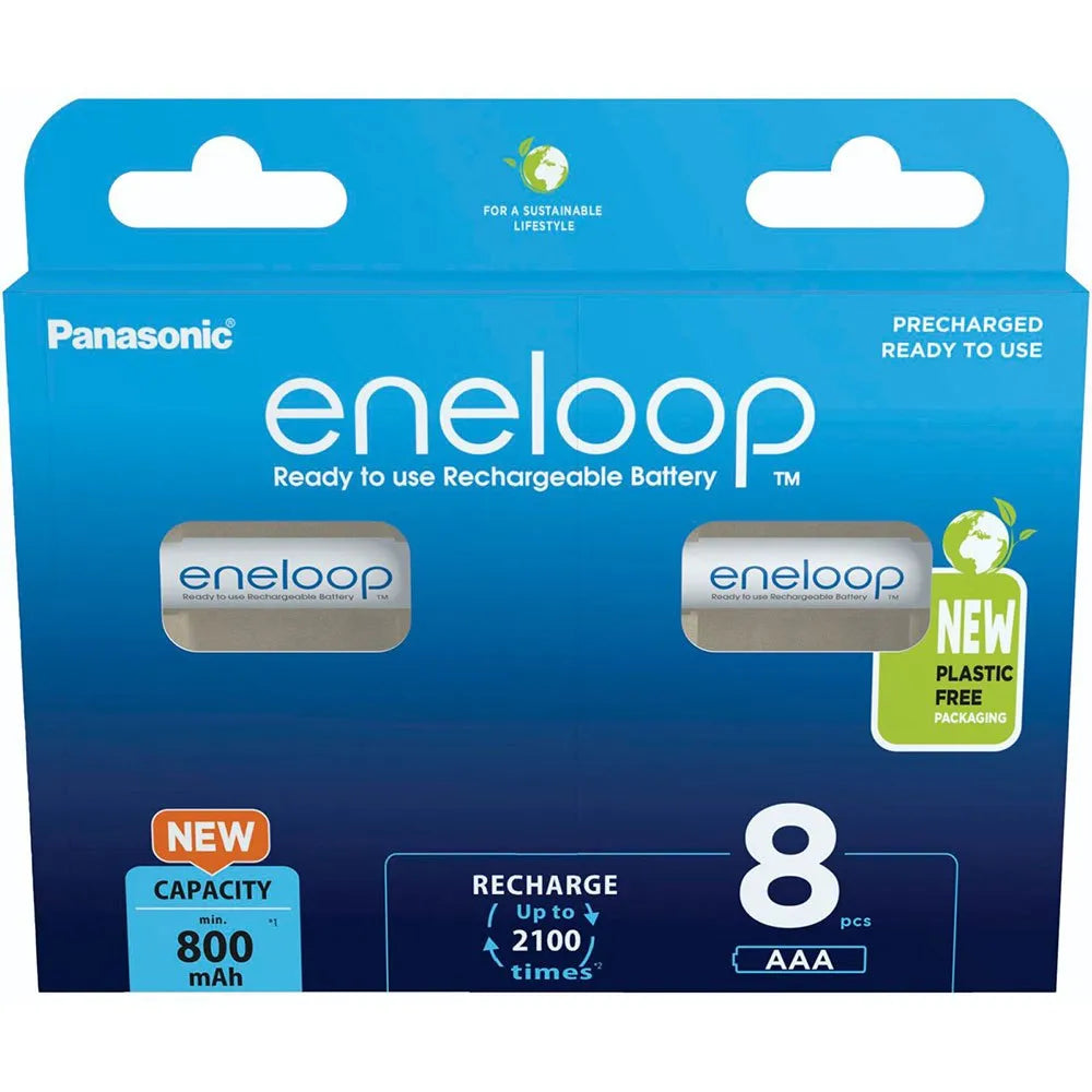 Eneloop BK-4MCDE/8BE 800mAh Rechargeable Battery 8 units