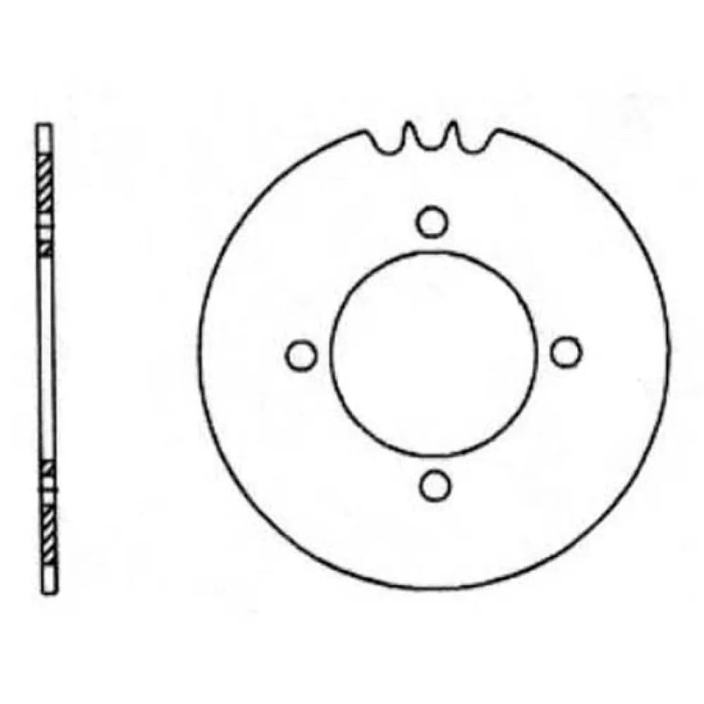 Esjot 1372 415 rear sprocket