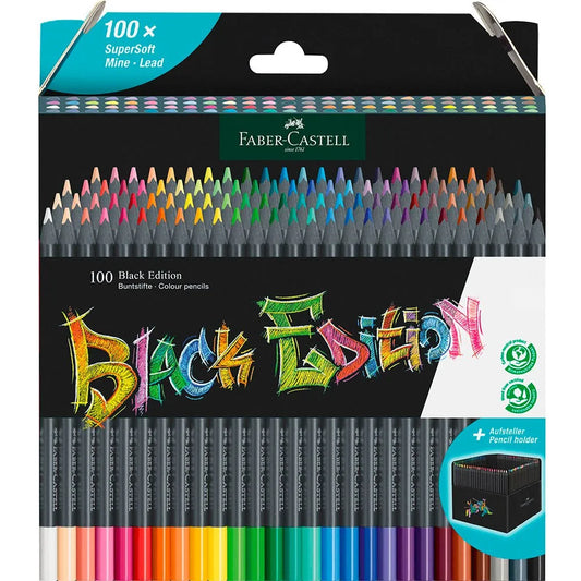 Faber castell 100 Colored Pencils And Case With Support