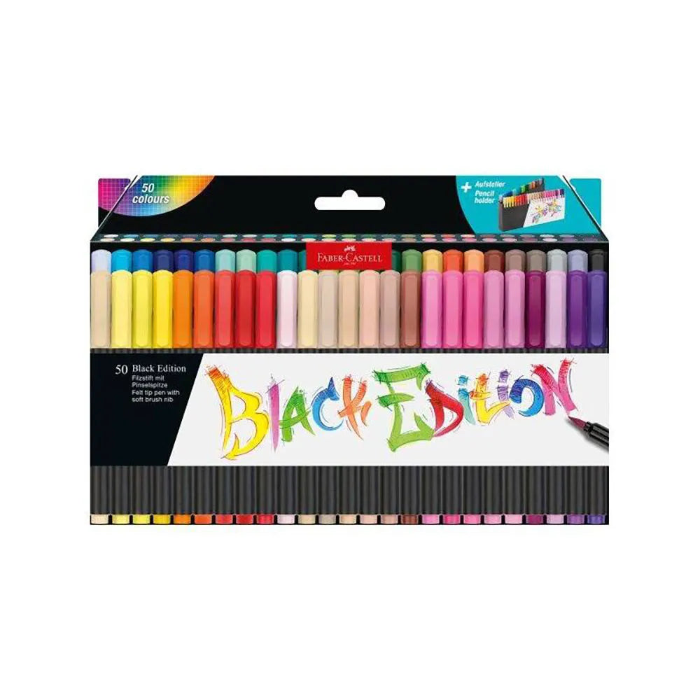 Faber castell Black Edition Brush Tip Marker Felt Pen