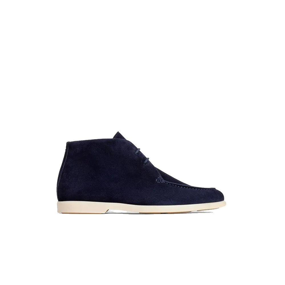Façonnable Clear Sole Suede trainers