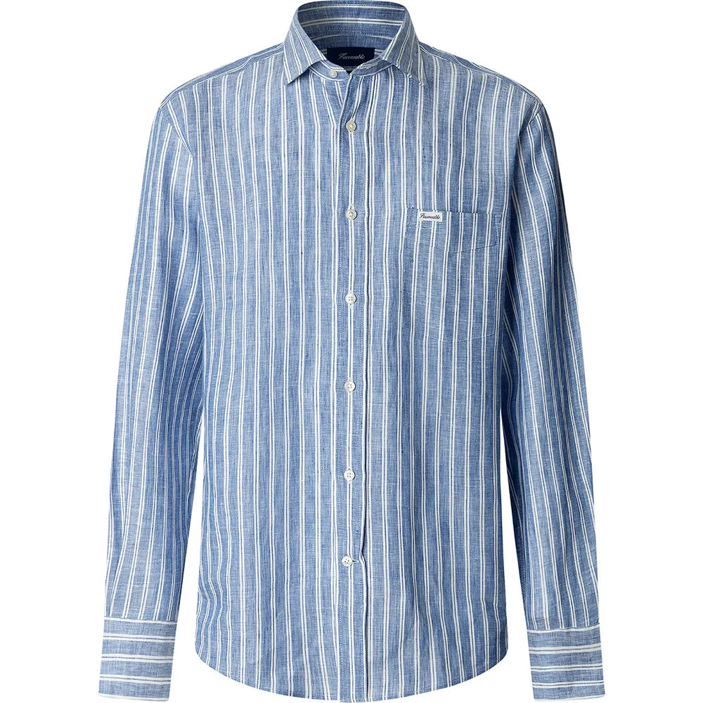 Façonnable FM302181 Linen long sleeve shirt