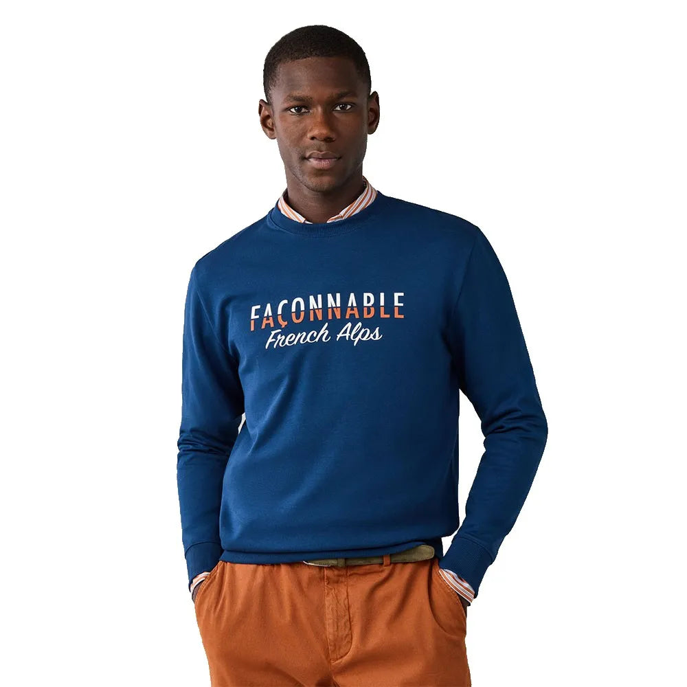 Façonnable French Alps Print sweatshirt