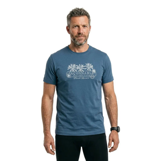 Façonnable Front Palm Print short sleeve T-shirt