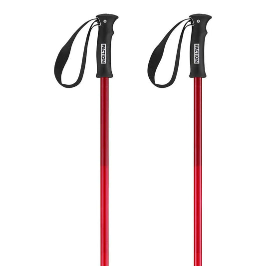 Faction skis Dancer poles