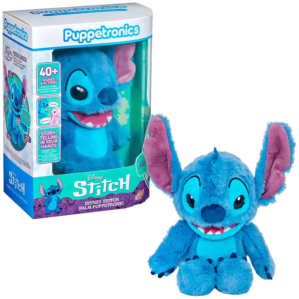 Famosa Disney Stitch Palm Puppetronic teddy