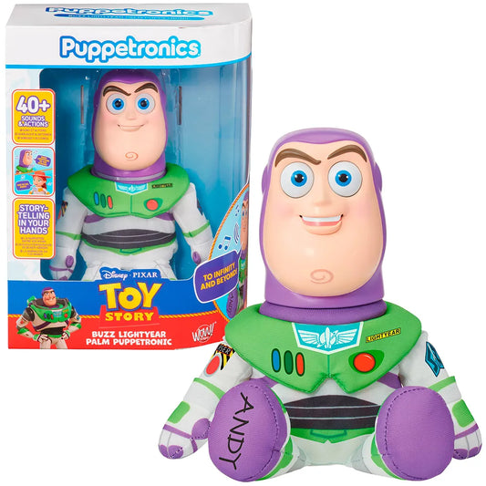 Famosa Disney Toy Story Buzz Lightyear Palm Puppetronic teddy