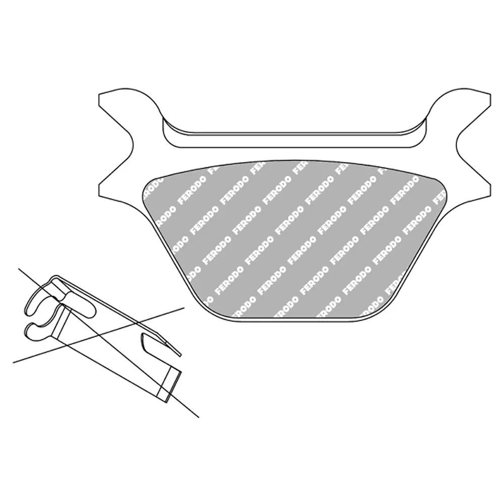 Ferodo FDB2001SG sintered brake pads