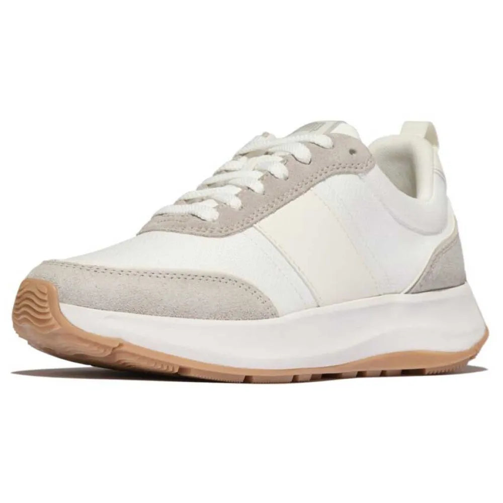 Fitflop F-Mode Flow Suede Mix Flatform trainers