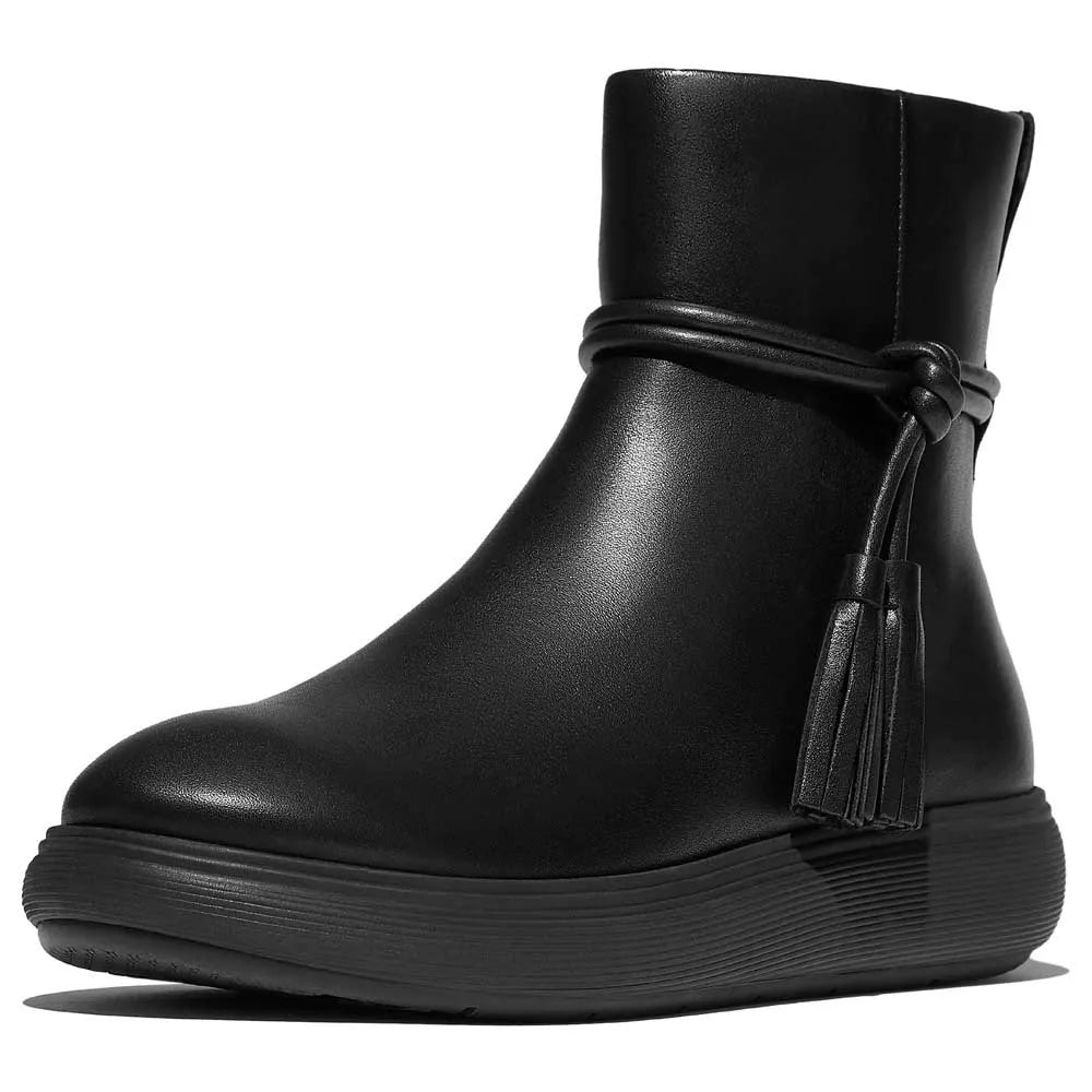 Fitflop Iq-Comff Tassel Leather booties